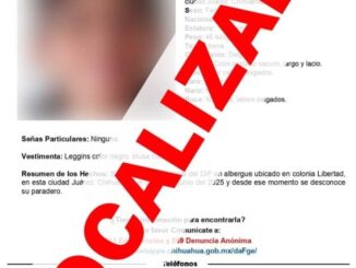 Localizan sana y salva a adolescente con reporte de ausencia en Cd. Juárez