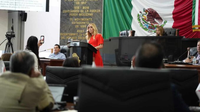 “Morena no da cheques en blanco, da votos responsables”: Brenda Ríos durante discusión por nuevo crédito solicitado por el alcalde Bonilla