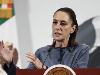 La presidenta Sheinbaum desmiente a la secretaria de Seguridad Interior del Gobierno de Trump