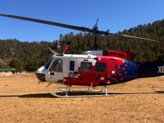 Inician autoridades reconocimiento aéreo ante incendios forestales en Ocampo
