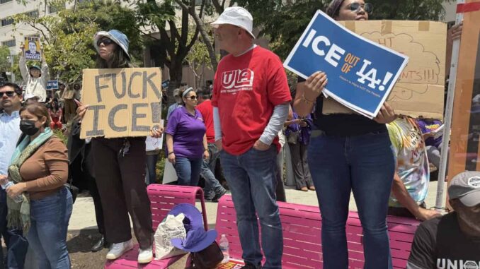 Inmigración suspende citas y cortes programadas en Los Ángeles debido a las protestas