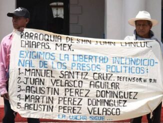 Grupo de Trabajo ONU pide la liberación de 5 activistas indígenas condenados en Chiapas