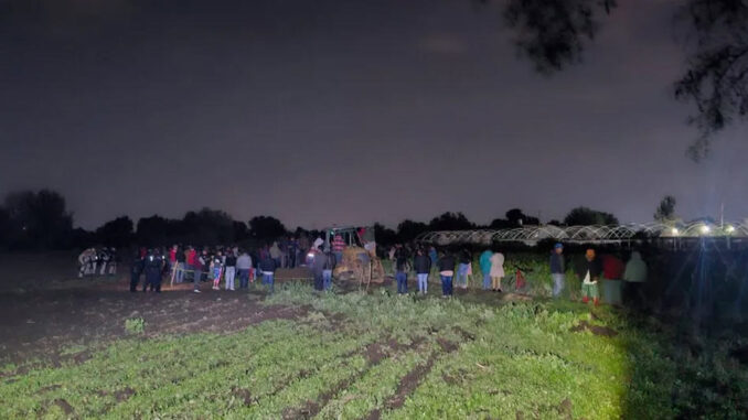 Mueren 6 en Otumba al colapsar túnel para presunto robo de combustible