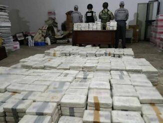 Aseguran más de una tonelada de cocaína en Chiapas