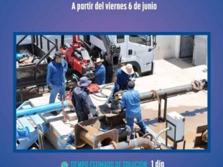 ¡Busca AQUÍ tu colonia! Mañana parará rebombeo de El Sauz por mantenimiento de CFE a redes eléctricas