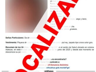 Localiza FEM sana y salva a adolescente con reporte de ausencia en Ciudad Juárez