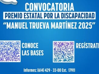 Lanzan convocatoria del Premio Estatal por la Discapacidad “Manuel Trueva Martínez 2025”