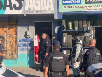 Abren fuego contra sujeto en local de la avenida Flores Magón
