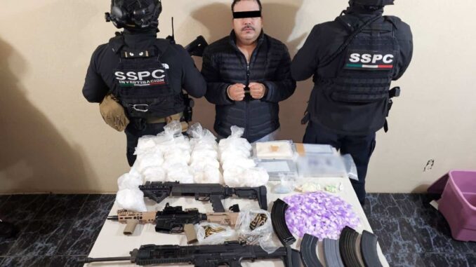 Detienen en Tijuana al ‘Chaparro’, integrante del Cartel del Pacífico