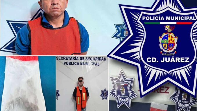 Arrestan a dos en posesión de cristal