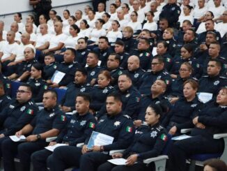 Reconocen a 80 elementos de la Policía Municipal destacados en abril