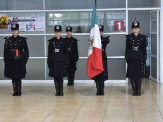 Inicia junio con honores a la bandera en Fiscalía Zona Norte