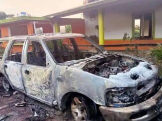 Queman camioneta de candidato a la alcaldía de Jilotepec, Veracruz