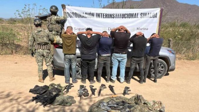 Rescatan en Culiacán a dos víctimas de secuestro; hay 6 detenidos