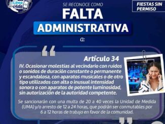 Exhorta Policía Municipal ser respetuosos con los vecinos y evitar fiestas escandalosas