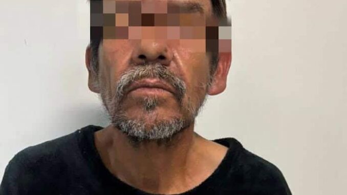 Detenido por posesión de metanfetamina en la calle Simón Bolívar