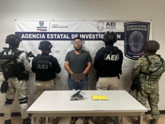 Captura AEI a sujeto en posesión ilegal de arma de fuego en Ciudad Juárez