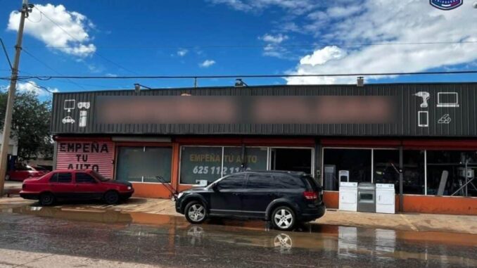 Asegura AEI en casa de empeño, artículos con reporte de robo