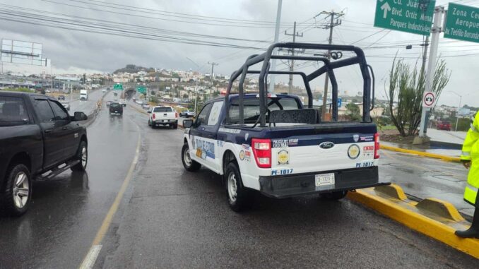 Exhorta Movilidad a mantener la precaución ante presencia de lluvias en Chihuahua