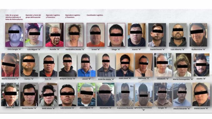 Desarticulan red de “huachicol” que operaba en distintos estados