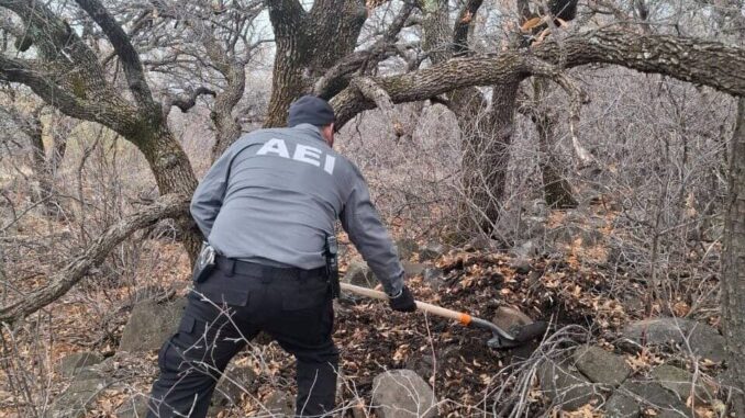Continúa FGE Occidente labores de rastreo en La Noria de Aldana