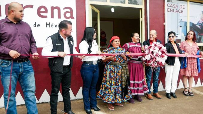 Inaugura Diputada Edith Palma casa de enlace en Guachochi