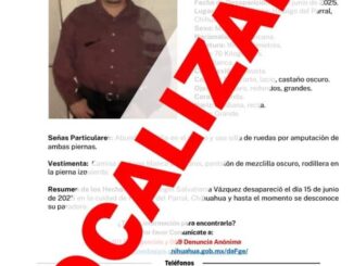 Localiza AEI en Jiménez a masculino con reporte de ausencia en Parral
