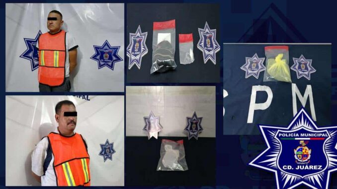 Arrestan a tres por narcomenudeo en distintos puntos de Juárez