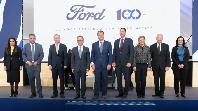 Maru Campos celebra aniversario de Ford y destaca liderazgo de Chihuahua en la industria automotriz