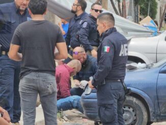 Asaltante se autolesiona al verse atrapado