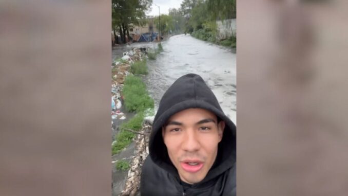 «Desvacuen», la inusual advertencia por el desbordamiento de una presa en Naucalpan