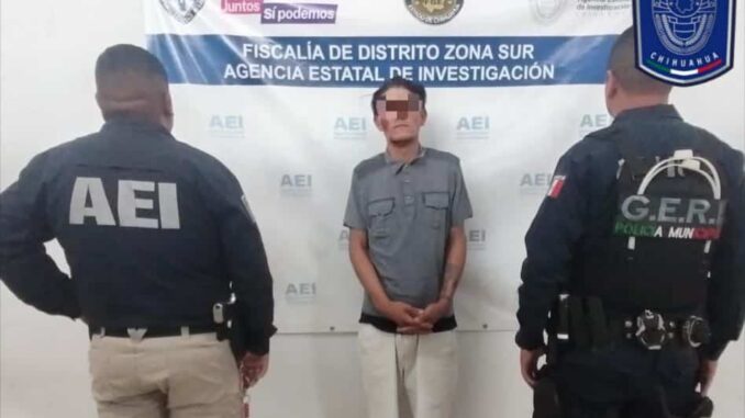 Detenido en flagrancia por el robo de una motocicleta en Parral