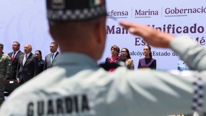 Presentan el Mando Unificado de la Zona Oriente del Estado de México