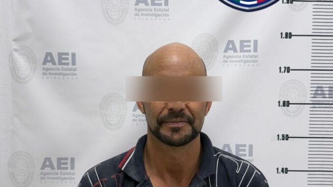 Detiene AEI en Chihuahua a hombre por delitos de género cometidos en Nuevo Casas Grandes