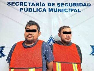 Arrestan a dos por amenazas y posesión de arma en la colonia Industrial