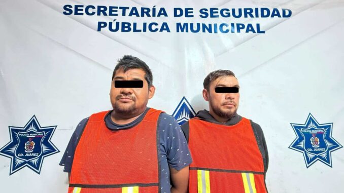 Arrestan a dos por amenazas y posesión de arma en la colonia Industrial