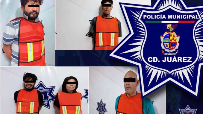 Arrestan a 5 por violencia familiar