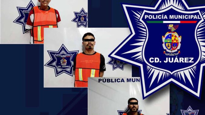 Detienen a tres prófugos de la justicia