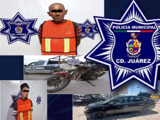 Detienen en distintos hechos a dos hombres en vehículos robados