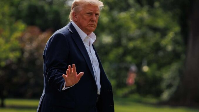 Trump evalúa no gravar con aranceles del 35 % a los bienes canadienses sujetos al T-MEC