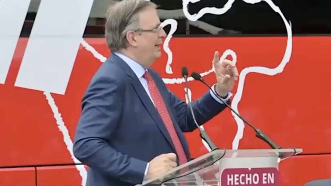 Desconoce Ebrard si México tendrá que pagar aranceles por exportar cobre a EE.UU.