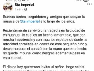 Agrupación musical desmiente cualquier vínculo con padrastro de Jasiel