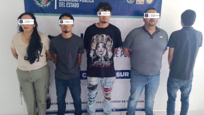 Detienen a 5 tras intento de irrupción en una casa de Parral; aseguran un arma
