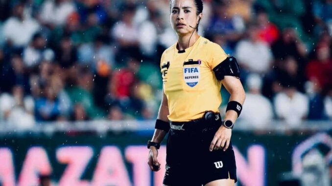FMF rechaza amenazas e intimidaciones que sufrió la árbitra Katia Itzel García