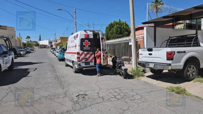 Chocan a motociclista en cruce de José María Iglesias