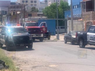 Incendio en vivienda del centro moviliza a bomberos y policías