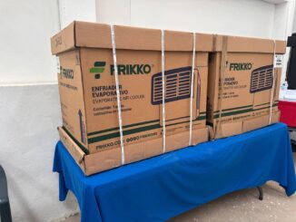 Apoya DIF Municipal con aires acondicionados a asociación civil que atiende TDAH