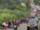Caravana de 300 migrantes parte de Chiapas hacia la CDMX