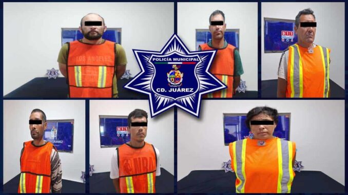 Capturan a 6 prófugos de la Justicia