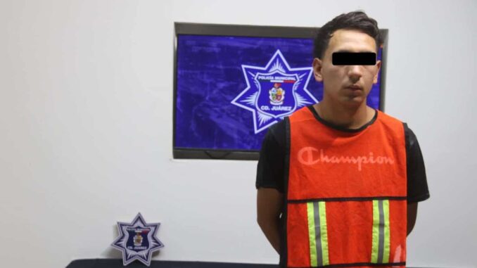 Lo arrestan por asaltar con violencia a una persona